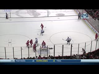 Kronwall scores late on crazy puck bounce