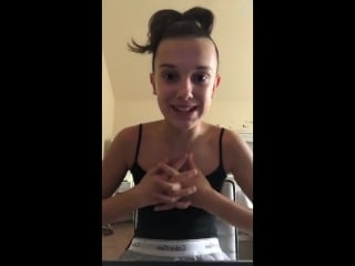 Millie bobby brown instagram live jan 10 2018