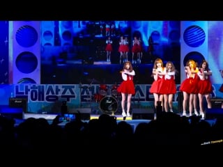[160813] lovelyz destiny @ «namhae sangju beach summer festival»