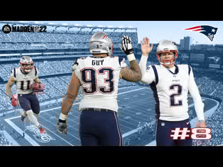 Lesuperdz madden nfl 22 with new england patriots (day 8) + bonus