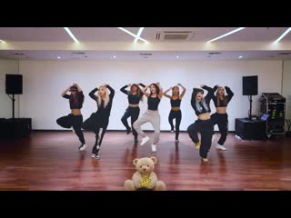 Natty (나띠) 'teddy bear' dance practice [mirrored]