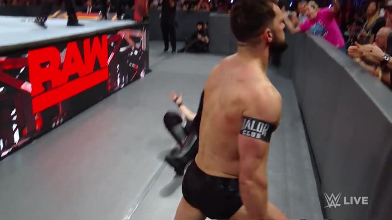 Seth rollins finn balor vs kevin owens samoa joe raw, april 3, 2017
