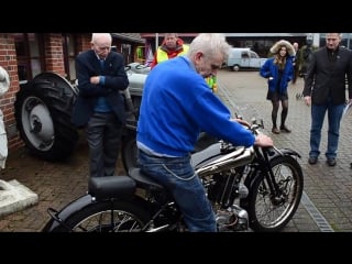 Brough superior start up