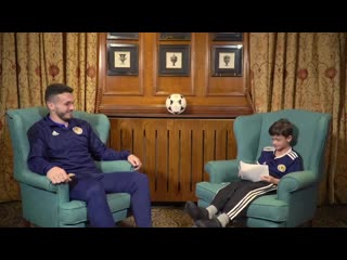 John mcginn interviewed by a 9 year old!