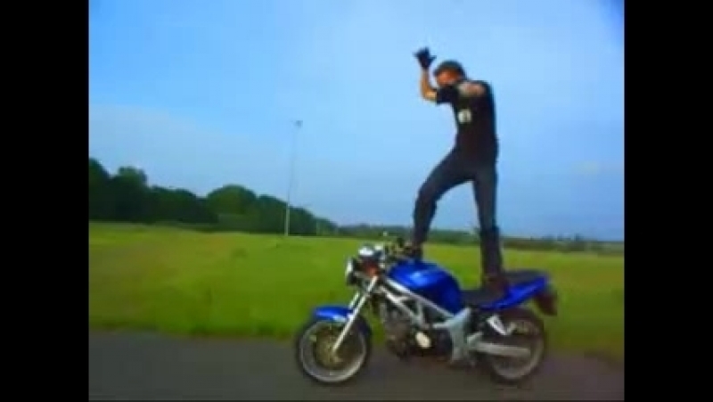 Suzuki porn video – C h stunt trailer by suzuki sv 650