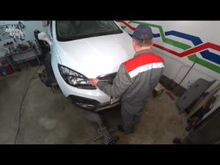 [autocraft] ремонт opel mokka после аварии body repair