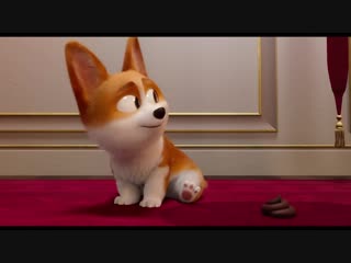 The queens corgi trailer