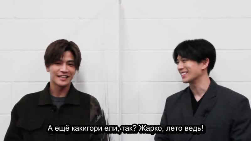 Интервью ивата таканори и арата маккенью (namonaki)