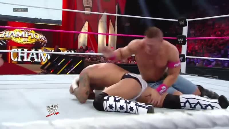 Cm punk (c) vs john cena night of champions 2012