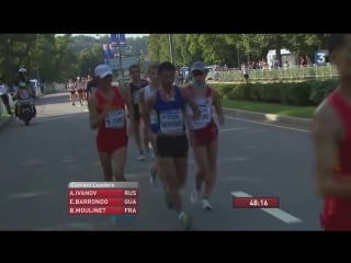 Campion kevin iaaf world championships 20km race walk