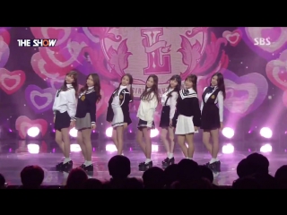 |141216| lovelyz the show debut stage «candy jelly love»