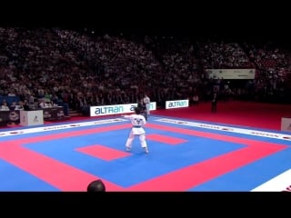 Final female kata rika usami of japan 宇佐美 里香。