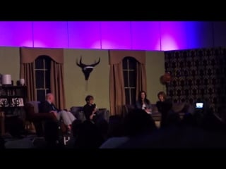 Лара пулвер, уна стаббс и луиза брили на конвенции sherlocked, london 26/04/15