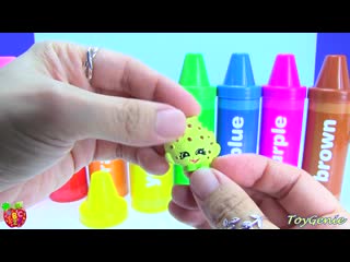 Learn colors with learning resources rainbow sorting crayons