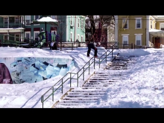 6 – jed anderson, backside lipslide pretzel out through a quad kink