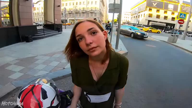 [motoninja] красавица каталась до последнего на мотоцикле #5 она готова на всё!