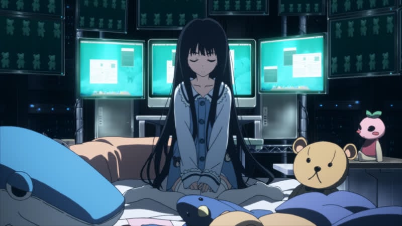 Блокнот бога 1 12 kamisama no memochou 2011 жанр детектив аниме марафон все серии подряд записная книжка gods notebook memo chou