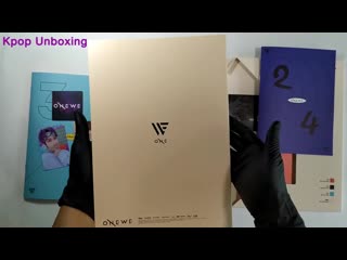 [kpop unboxing] unboxing onewe [one] 원위 1st album kpop unboxing 케이팝 언박싱 goods