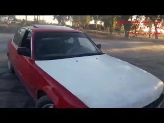 Liveleak 18 years old doing donuts in a bmw