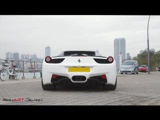 Ipe f1 exhaust for ferrari 458