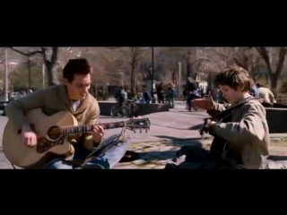 August rush louis evan playing together (dueling guitars)