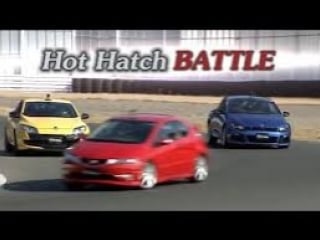 Best motoring civic type r fn2 vs scirocco r vs megane rs [bmirussian]