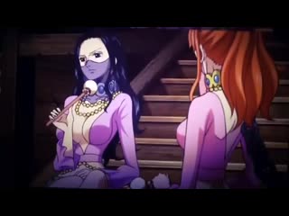 One piece robin nami amw edit ван пис робин нами