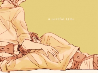 Rivaille x hanji what can i say