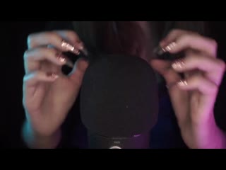 Asmr mic scratching with long nails ¦ blue yeti pro ¦ no talking