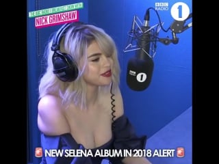 Интервью для адио программы «the breakfast show with nick grimshaw» в лондоне (4 декабря 2017)