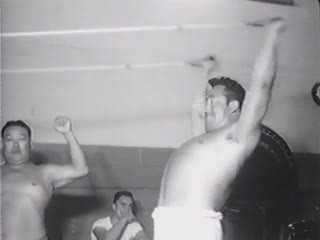 Lou thesz [c] vs rikidozan [clipped]