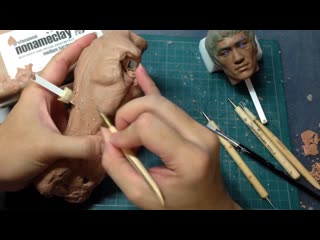 How to sculpt hyperrealistic bruce lee part 18 perfecting the torso