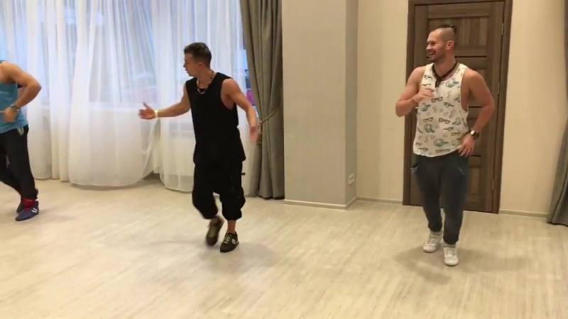 Salsa men style workshop by danger rodriguez with alex nechayev & merdan ilmuradov