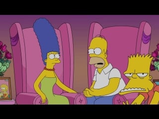 The simpsons homer and marge, together forever animation on fox