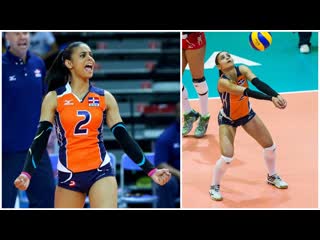 Winifer fernandez beautiful and talented volleyball libero (hd)