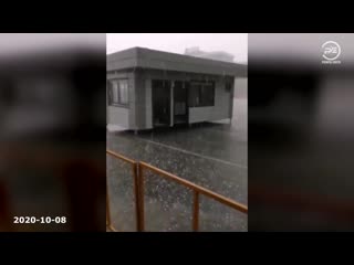 Hail storm and flooding hits turkey, izmir natural disasters compilation sel, fırtına, dolu