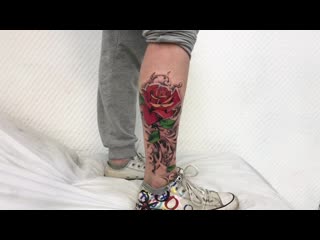 Тату мастер александр каспер (girls cover up tattoo rose and tracery) | тату студия дом элит тату (tattoo studio moscow)