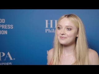 Hfpa grants banquet 2018 lounge dakota fanning