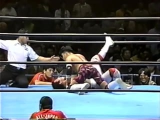 Toshiaki kawada/tsuyoshi kikuchi vs jumbo tsuruta/yoshinari ogawa [jip]