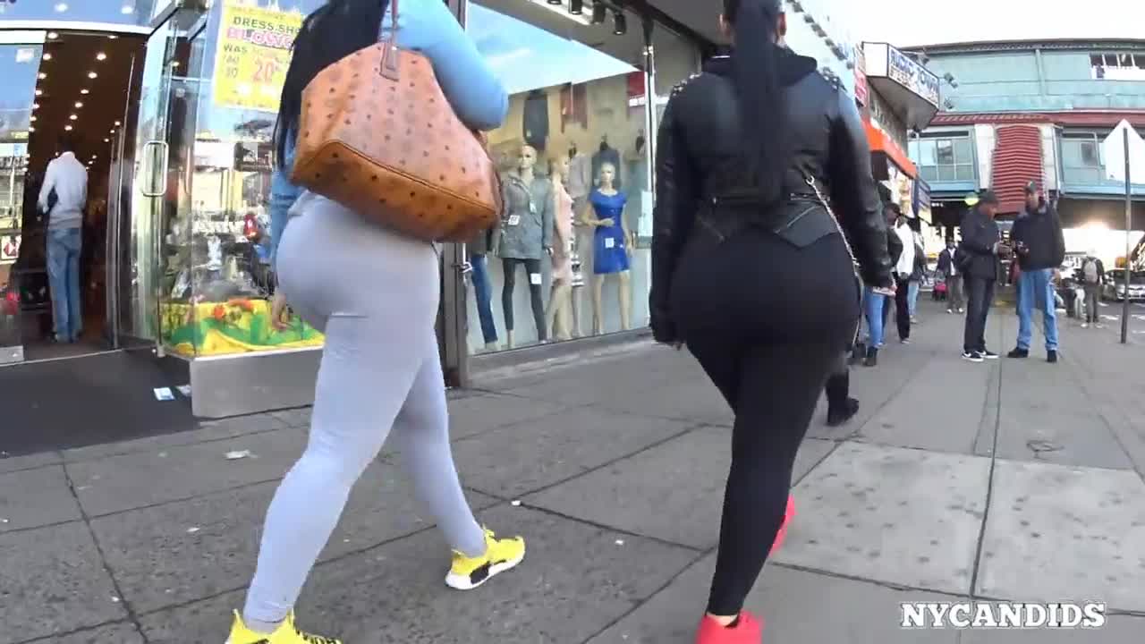 Nyc 324 dominicana in leggings | pawg