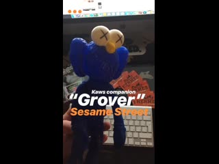 Kaws band / grover / sesame st