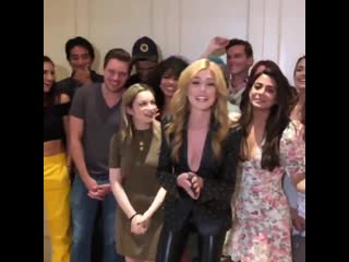 Crew is here missing @isaiahmustafa @arosende, but they’ll be here soon! live tweet with mp4