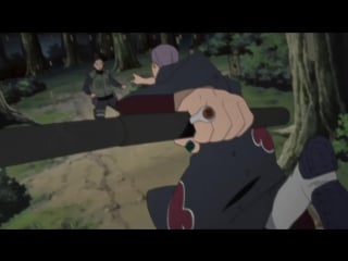 Naruto shippuuden 085 (hidan and kakuzu vs team 10 and kakashi)