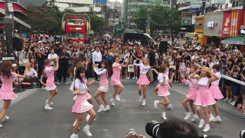 [fancam] 160910 우주소녀(wjsn, cosmic girls) 베베(bebe)@신촌게릴라 콘서트(유플렉스 앞 광장) 직캠