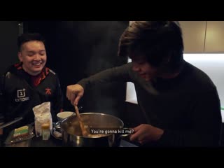 Fnatic dota cooks dinner! | fnatic fan cam