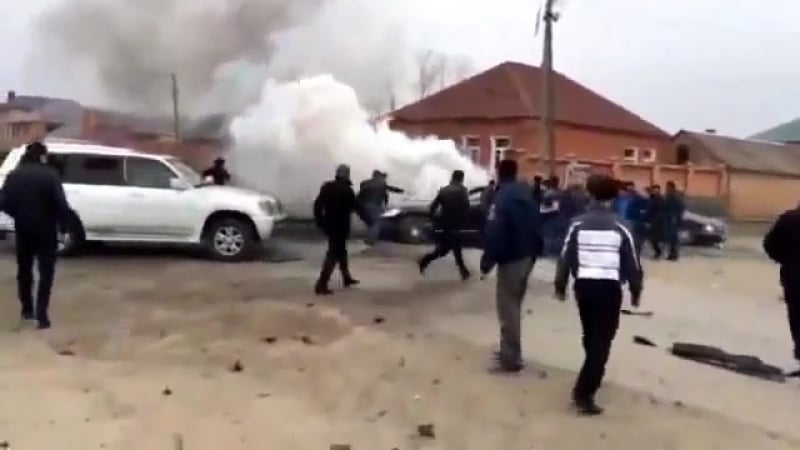 ✔ особое мнение взрыв у мечети в назрани мог быть покушением на имама