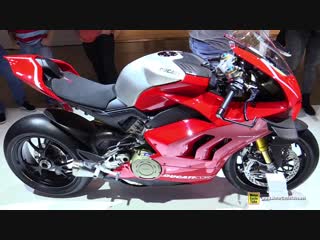 2019 ducati panigale v4 r 221hp 172kg walkaround debut at 2018 eicma milan