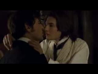 Отрывок из фильма dorian gray/ дориан грей (великобритания, 2009) поцелуй дориана и бэзила