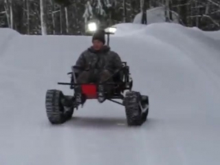 Самодельный гусеничный вездеход 2 homemade tank