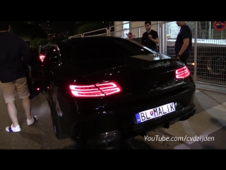 Brabus 700 s63 amg 5 5 v8 biturbo start, loud revs, accelerations